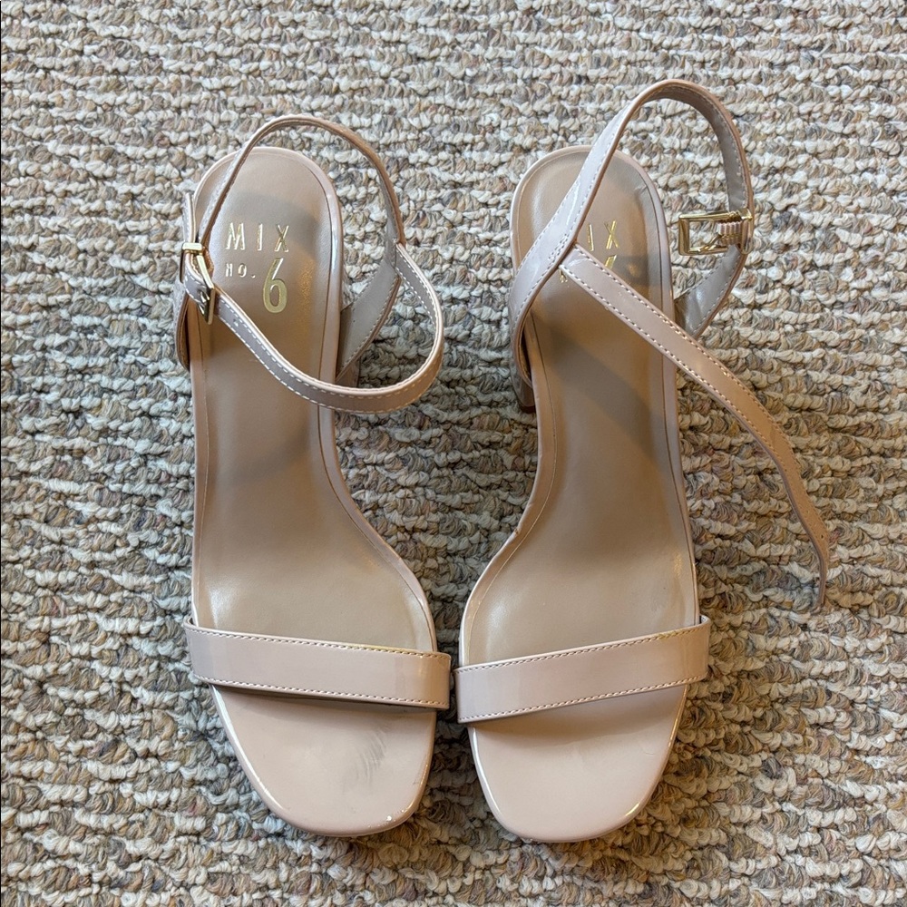 Mix No. 6 Women's Beige Strap Sandals